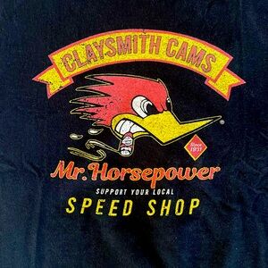 Clay smith cams Mr. horsepower speed shop Johnny Knoxville T shirt